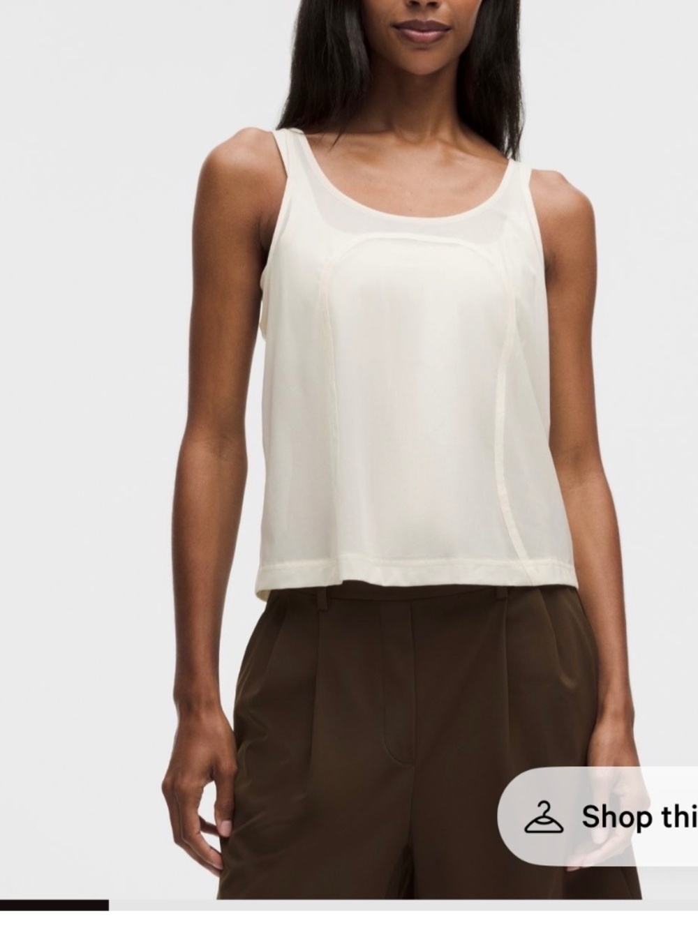 Lululemon Stretch Mesh Relaxed Fit Tank Top NWT